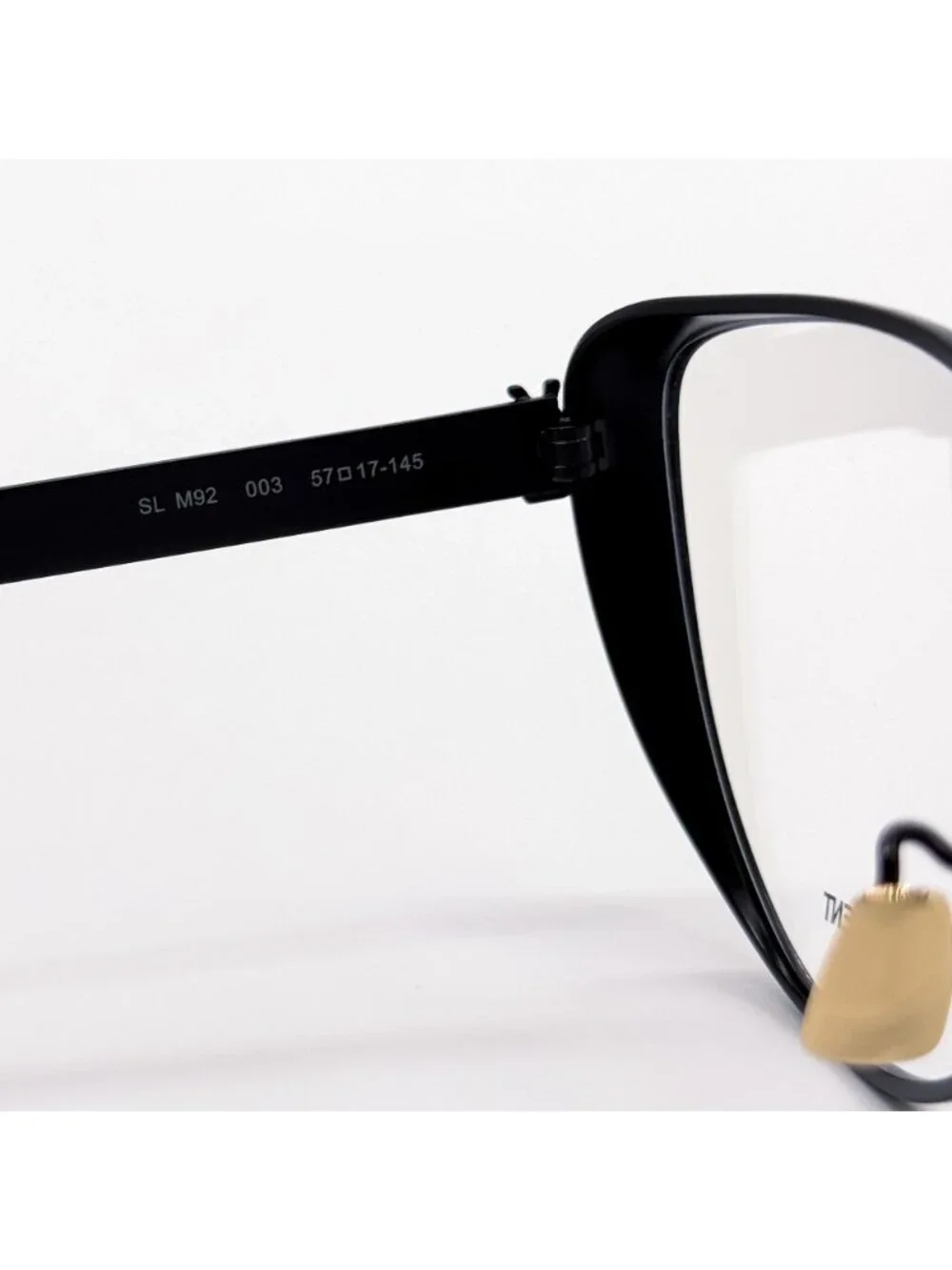 NEW SAINT LAURENT EYEGLASSES SLM92 003 WOMEN CAT EYE BLACK EYEWEAR SL M92